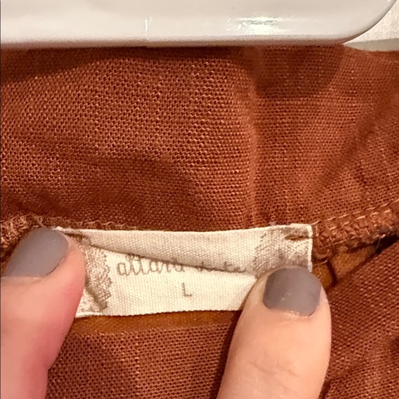 Altar'd State Rust Ruffle Skort - Picture 2 of 3